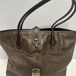 Dooney & Bourke Brown Leather Tote